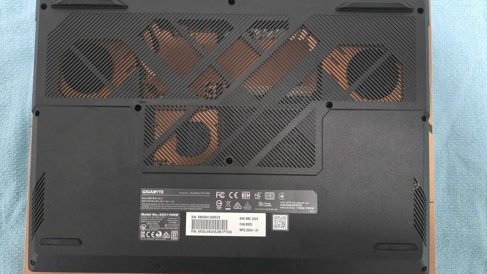 Portatil Gaming Gigabyte G6X