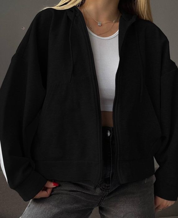 зіп худі , матеріал - двонитка