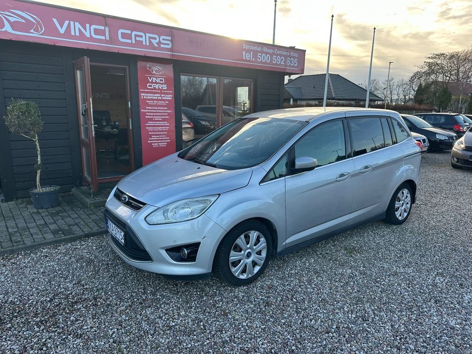 Ford Grand C-MAX Zarejestrowany w Polsce,bogate wyposażenie