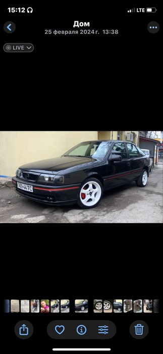Опель вектра GT 1993 2.0 xe  рест.Переоформляється