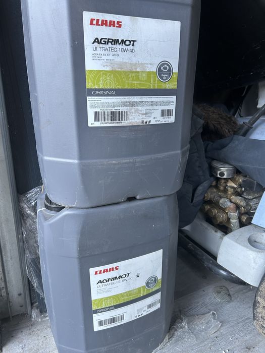 CLAAS AGRIMOT ULTRATEC 10W‑40 5W-30 масло олива