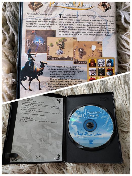 Gry CD-ROM Pinball, Persian, Spells, encyklopedia gier 2004 etc