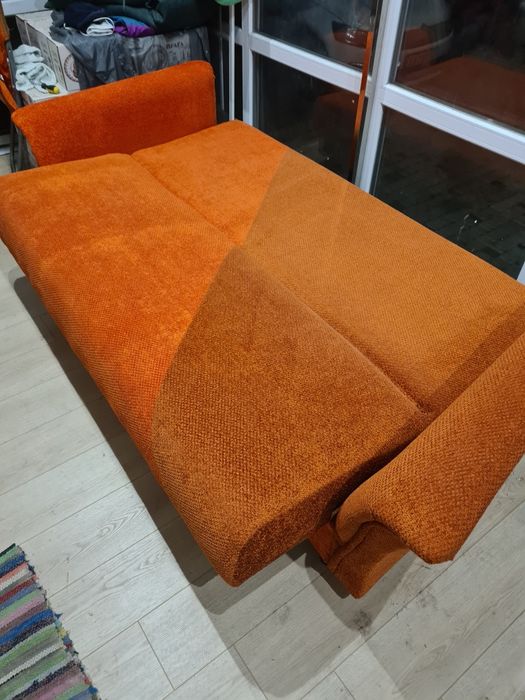 Диван розкладний після перетяжки чистий 190х125см можл доставк по міст