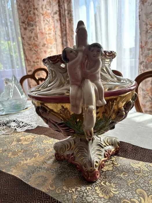 Piękna duża waza antyk sygnowana