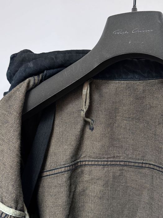 Джинсова куртка 11 by Boris Bidjan Saberi J1 F-1401 Black Wash Denim