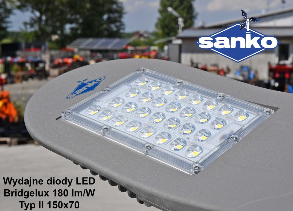 PROMOCJA !!! Solarna Lampa Uliczna LED z panelem + słup 4m + fundament