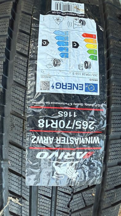 2 nowe opony zimowe – APTRO WINMASTER ARW2 265/70 R18 116S