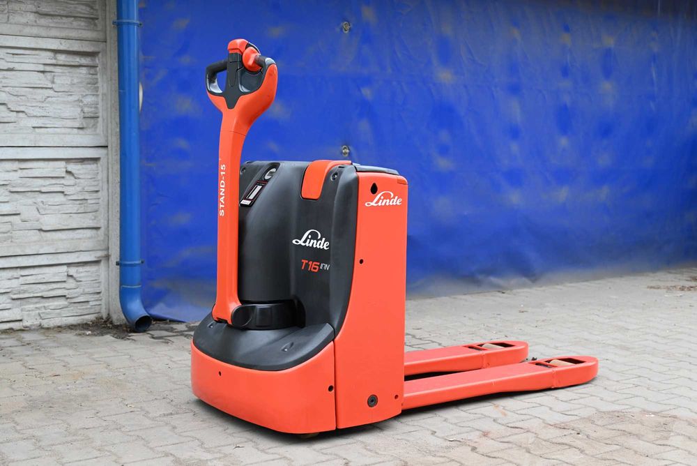 Paleciak elektryczny Linde T16 1600kg 2021 rok 1100mth Li-ion FHP 480