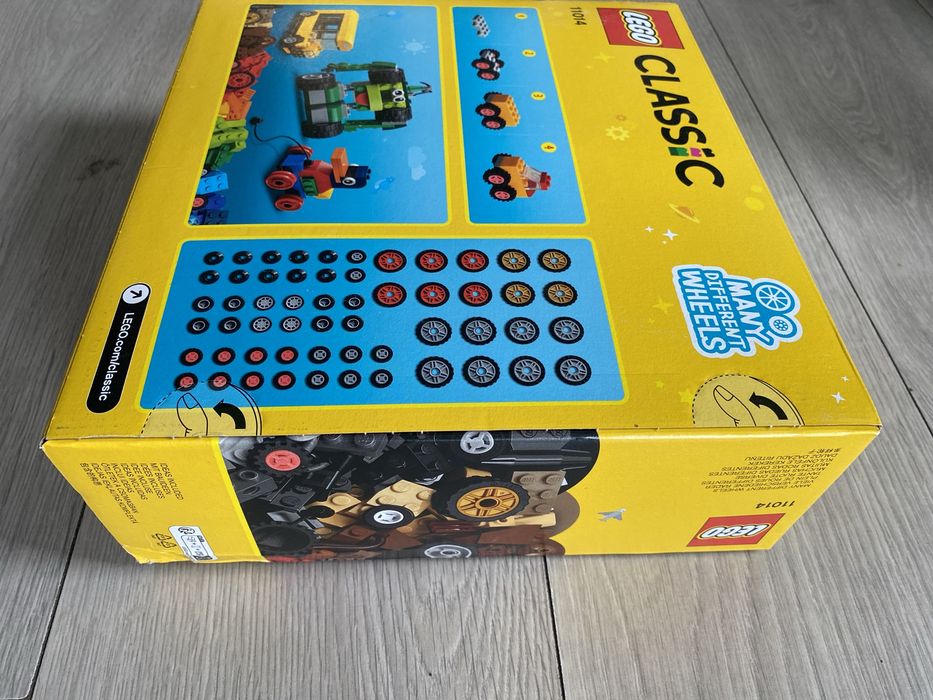 Nowe LEGO Classic Klocki na kołach 11014