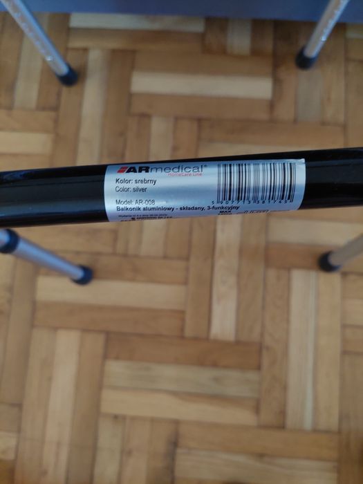 Balkonik aluminiowy składany 3 poziomowy nowy