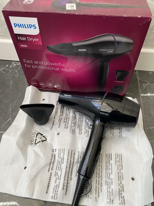 Фен Philips BHD274/00 2200w з іонізацією в гарному стані для волосся жіночий фєн філіпс