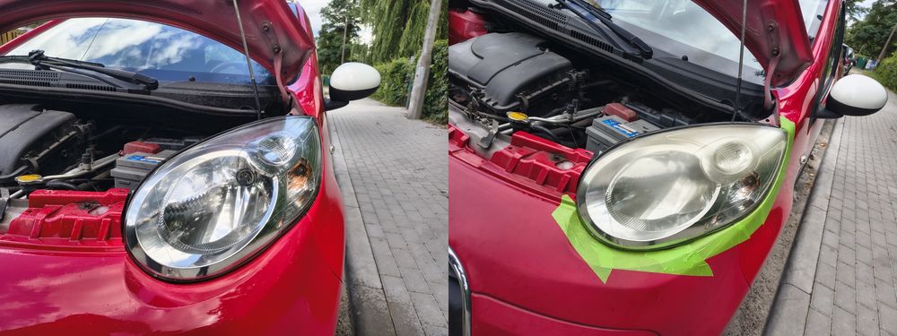 Mobilne Polerowanie Lamp samochodowych 7 dni w tygodniu