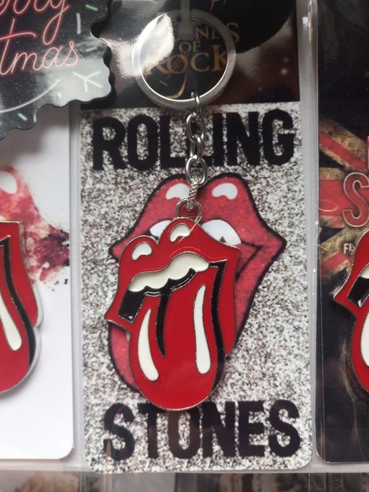 Porta chaves Rolling Stones Rock Legends Pack com Patch 6€99