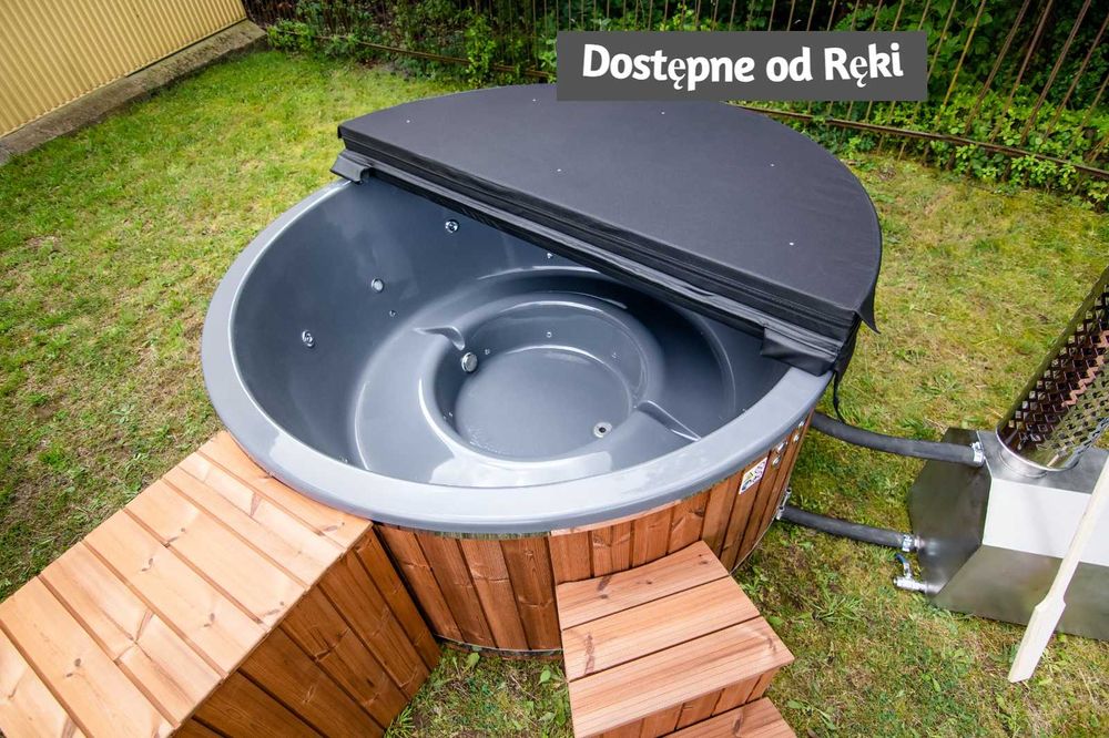 Ruska bania Balia ogrodowa hot tub Piec Zewnętrzny Dostawa Cała Polska