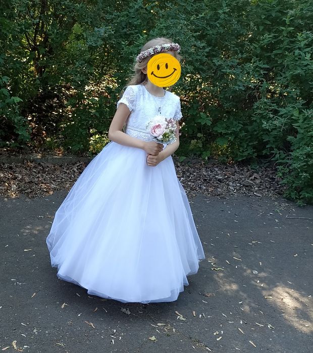 Sukienka komunijna zestaw