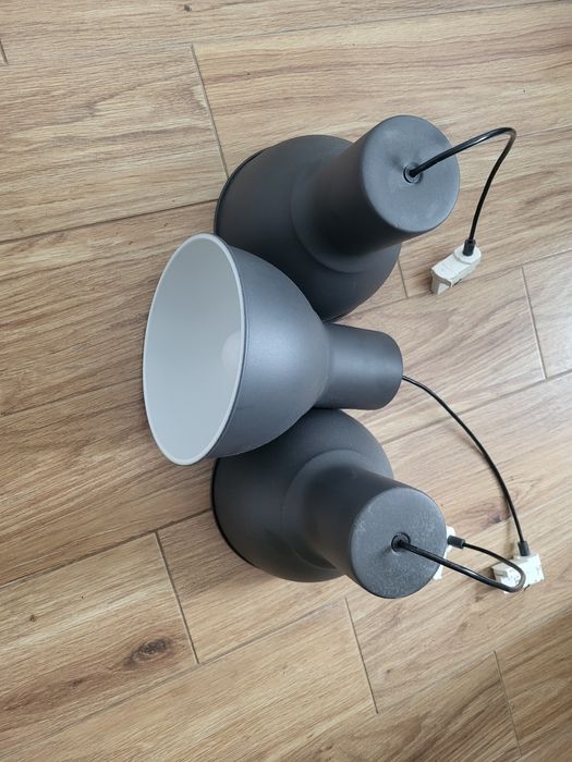 Trzy lampy wiszące IKEA