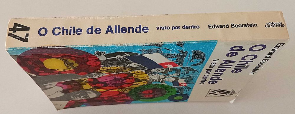 O Chile de Allende Visto por Dentro, de Edward Boorstein  PORTES GRÁTIS*