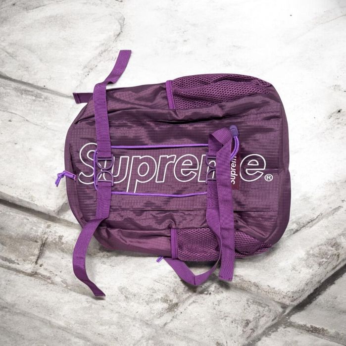 Plecak supreme fioletowy