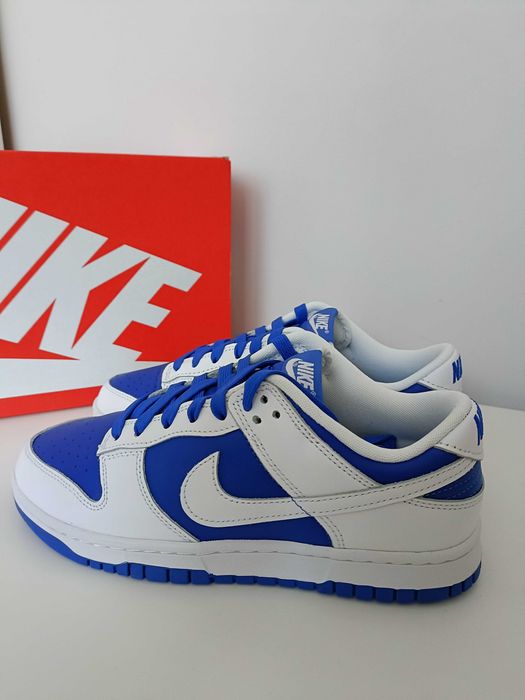 Nike Dunk Low Racer Blue White rozmiar 40 wkładka 25 cm
