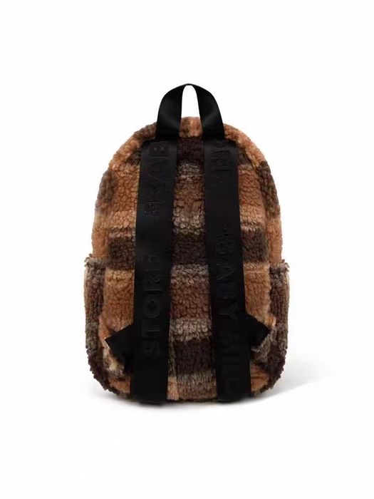 Bepe baby milo mini fur check рукзак