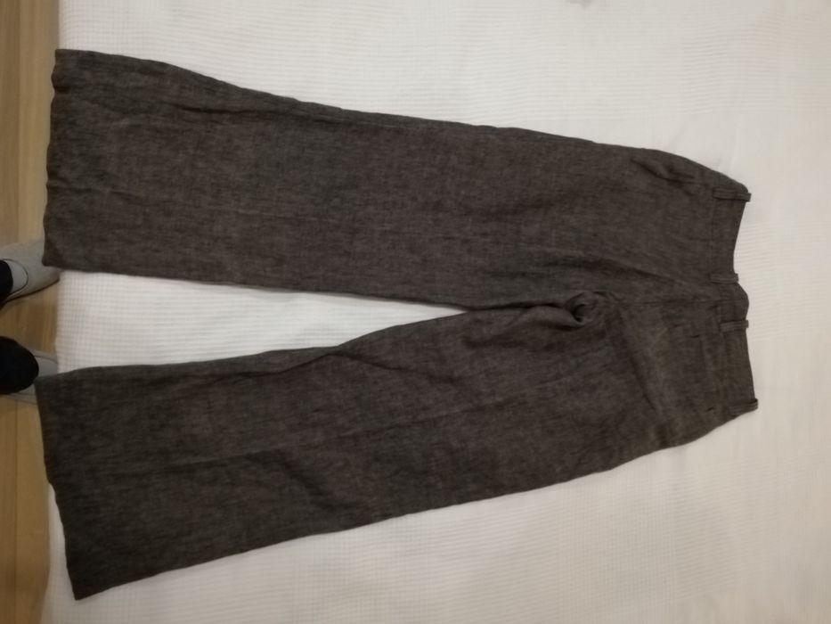 Spodnie hm 36 materiałowe