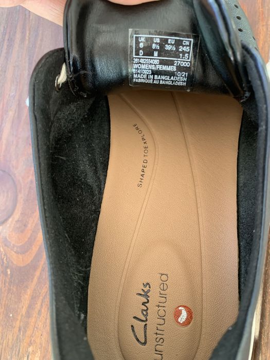 Макасіни Clarks , шкіра