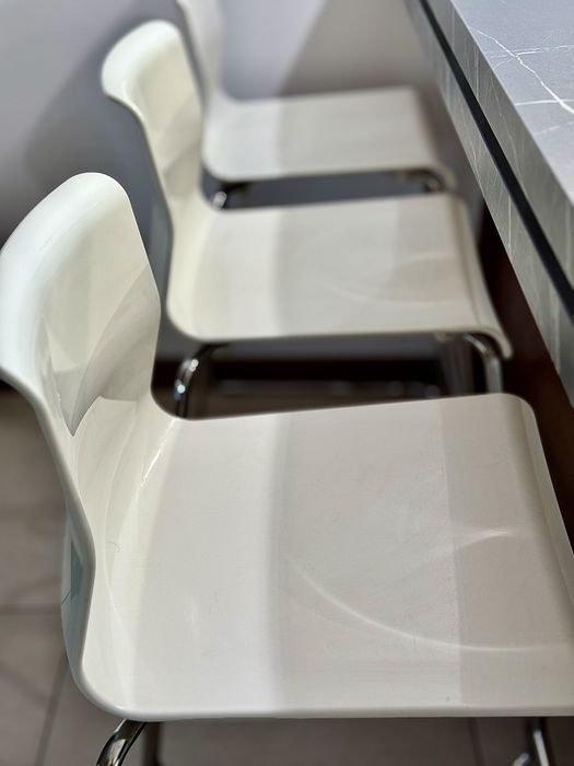Stołek barowy hoker GLENN Ikea 4 sztuki