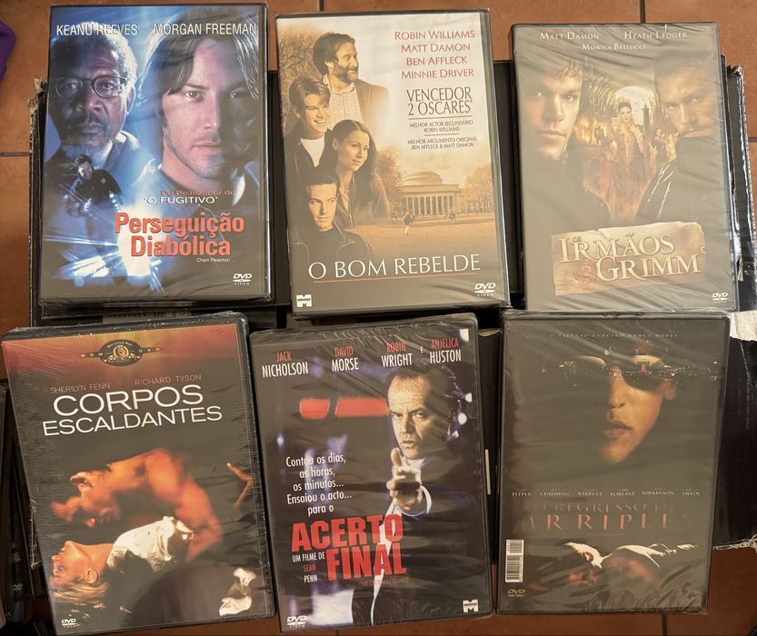 Dvds novos selados