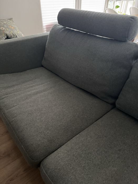 Kanapa SITS odcien zielony OHIO, 3-osobowa, nierozkladana