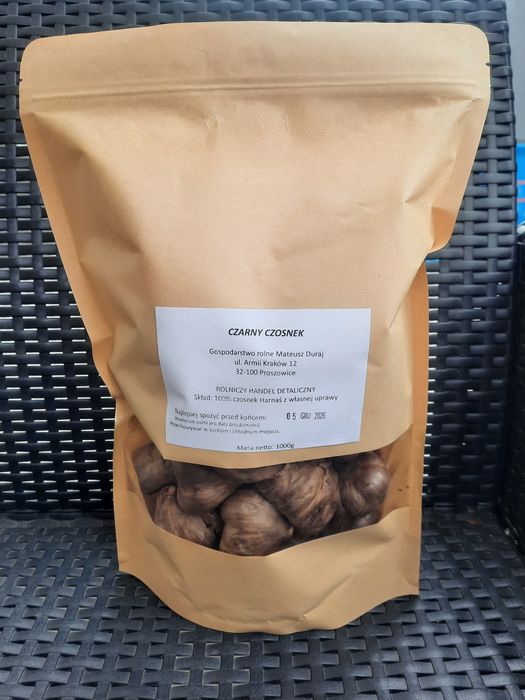 Zestaw 4kg czosnku (2x czarny + 2x harnaś)