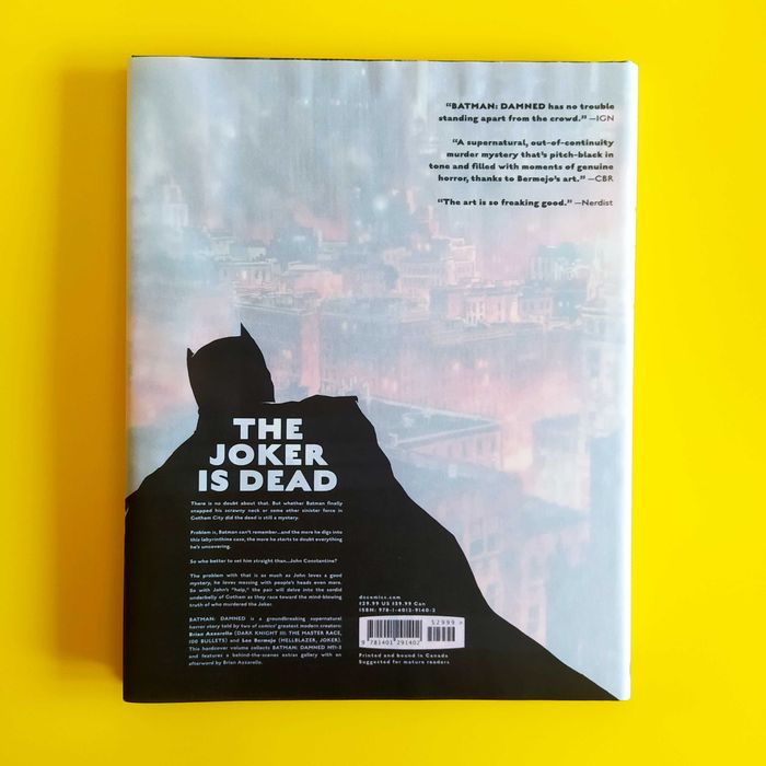 Livro BD DC Comics Batman Damned