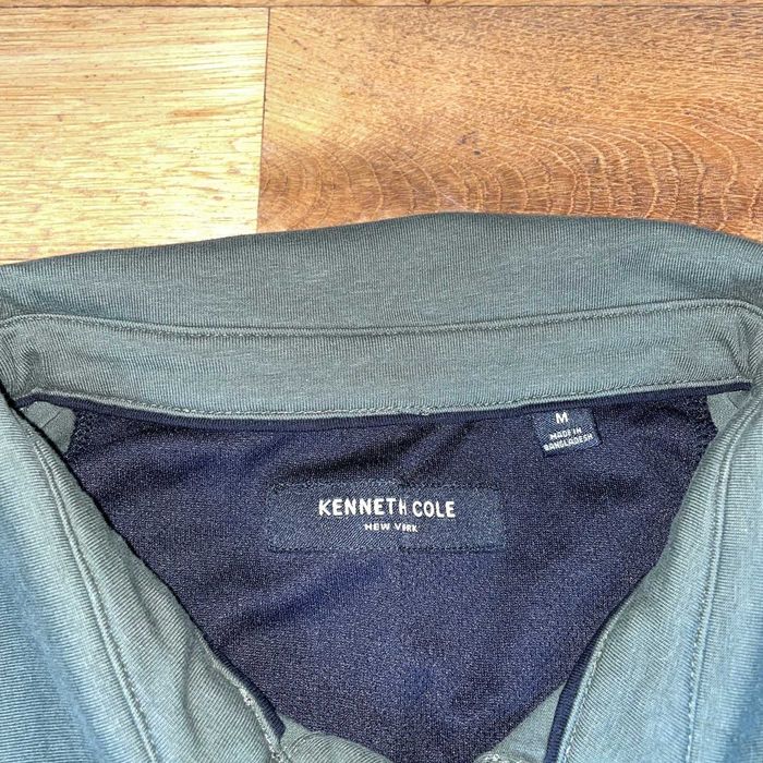Kenneth Cole New York Męska Modna Koszulka Polo Bawełna Rozm. M