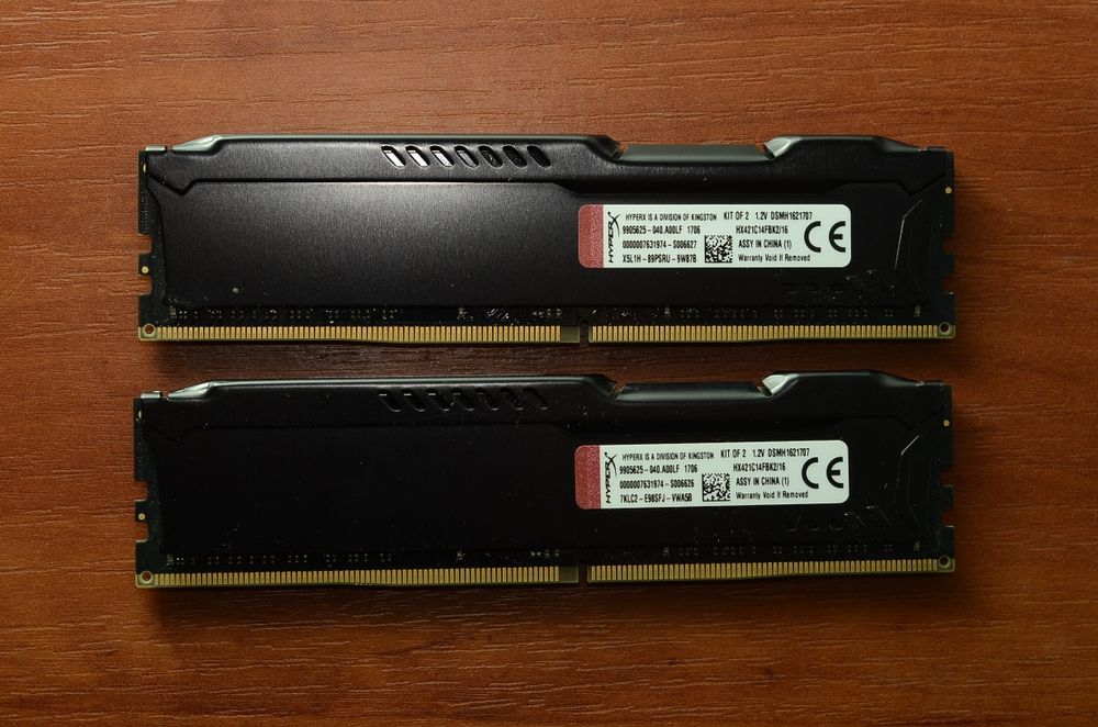 Оперативна память Hyperx DDR4 16gb (2x8)