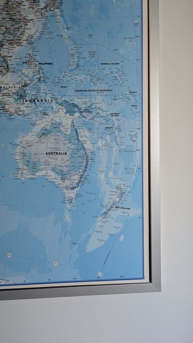 Mapa świata 100 x 140