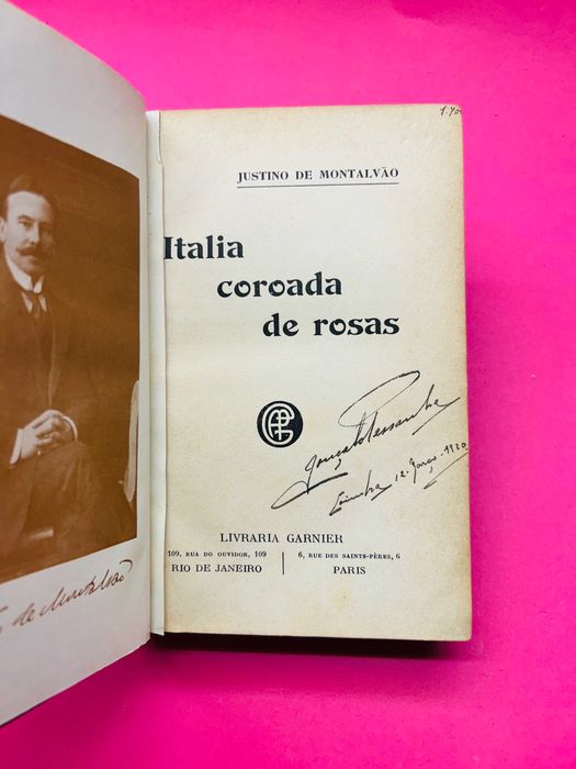 Justino de Montalvão - Itália Coroada de Rosas