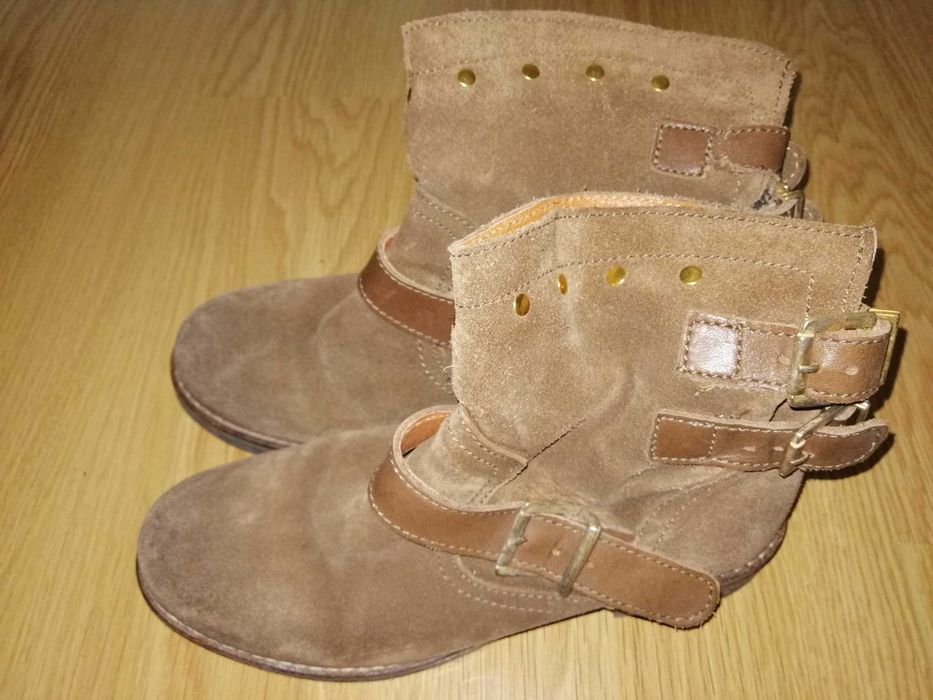 Botins em Camursa: Tam 38