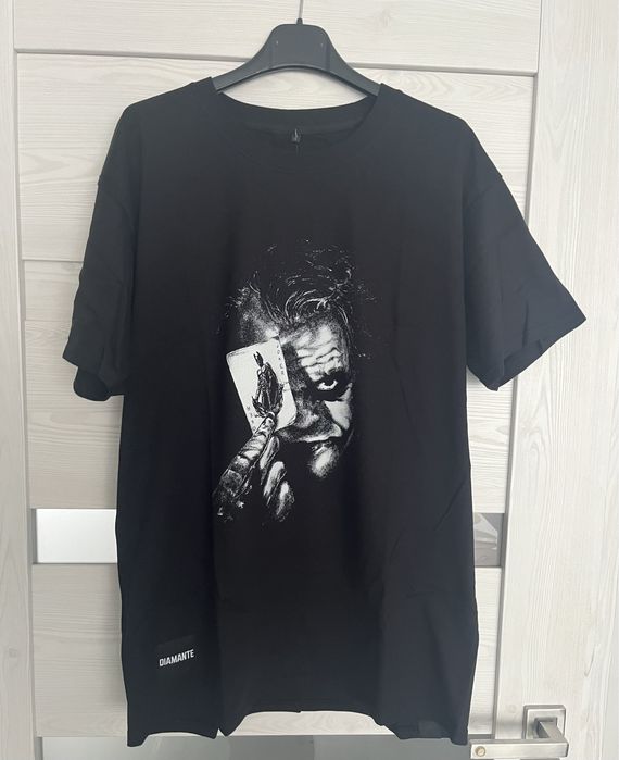 Koszulka Diamante wear nowa L joker batman why so serious czarna