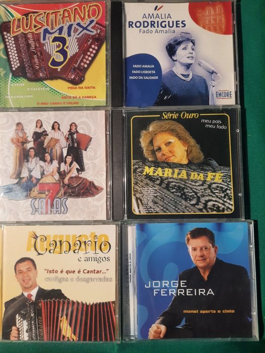 Vários CD's de música Popular