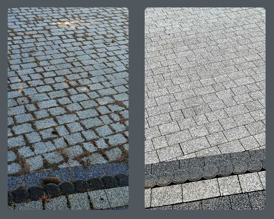 Czyszczenie Kostki, mycie tarasów, elewacji, dachów + impregnacja