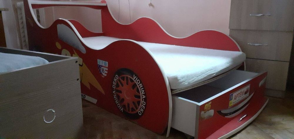 Ліжко машинка - Тачки