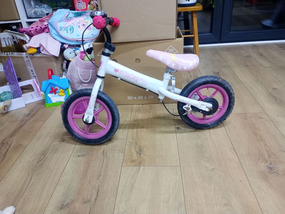 Rower rowerek biegowy, biegówka,