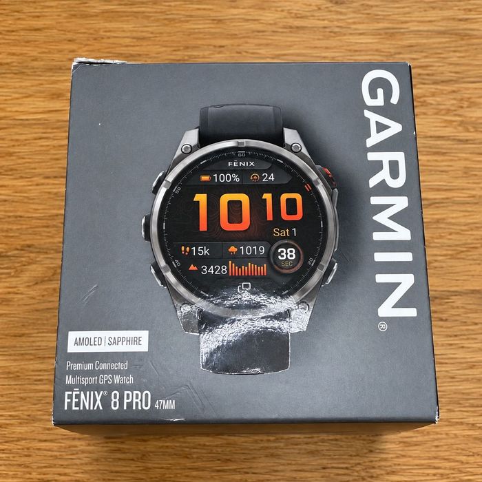 Garmin Fenix 8 Pro 47 mm AMOLED Sapphire Titanium