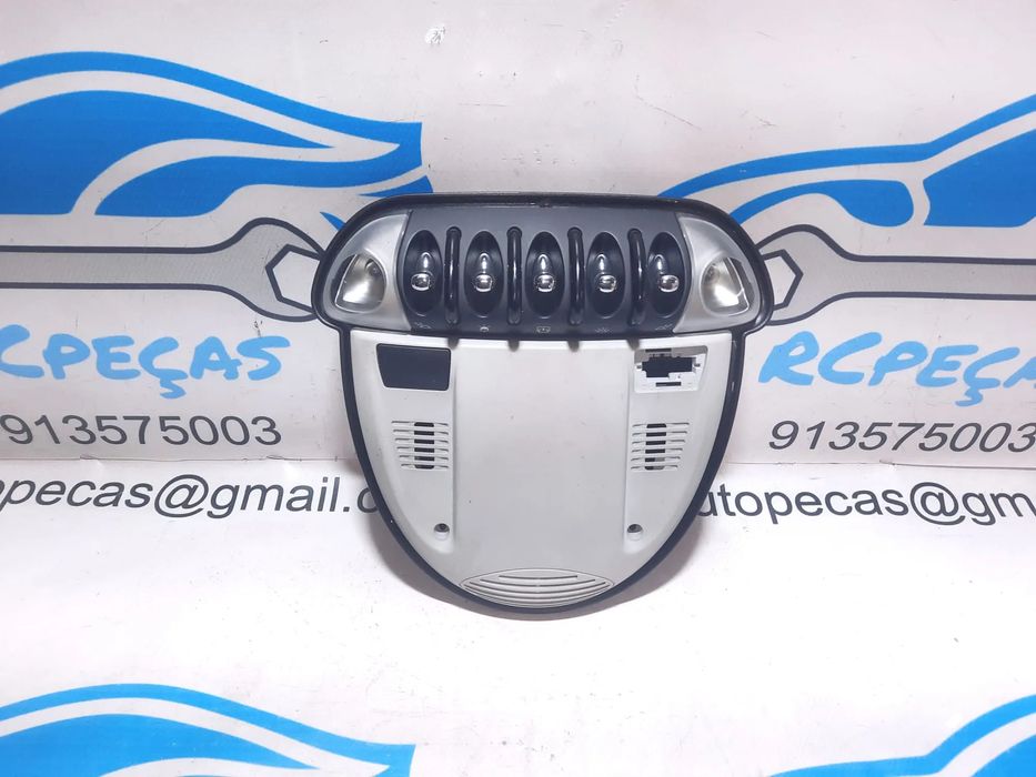 PLAFONIER FRENTE FRONTAL BOTÃO BOTÕES SWITCH MINI COOPER R55 R56
