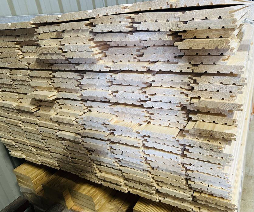 Deska na pióro wpust świerk skandynawski 19x146 mm