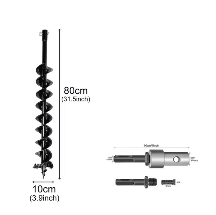 Broca helicoidal para berbequim