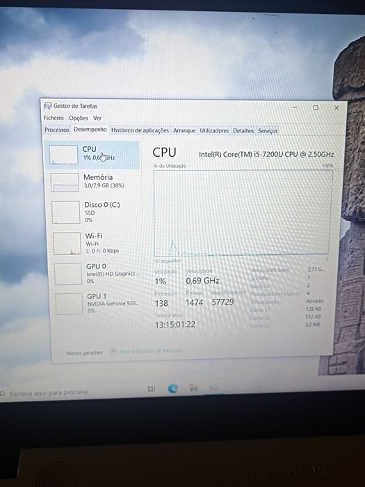 Portátil/Laptop | Asus Vivobook X541UVK | i5-7200U | NVIDIA GeForce 920MX | 8GB RAM | 240 GB SSD | 15.6''