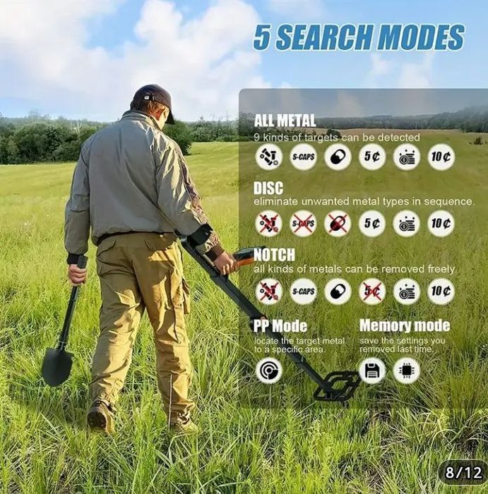 МеталлоискательТХ-640(убийца брендов).Розкладной,эффективный, надежный