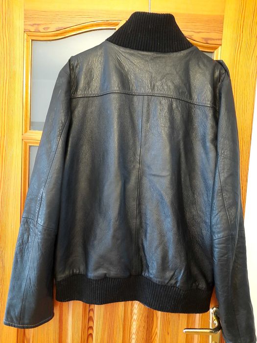 Skórzana ramoneska męska