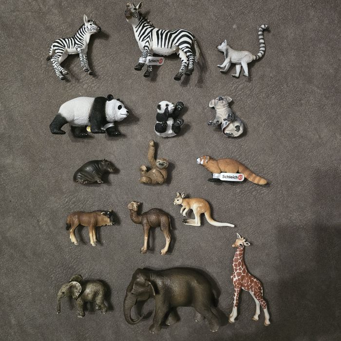 Schleich figurki dzikich zwierząt