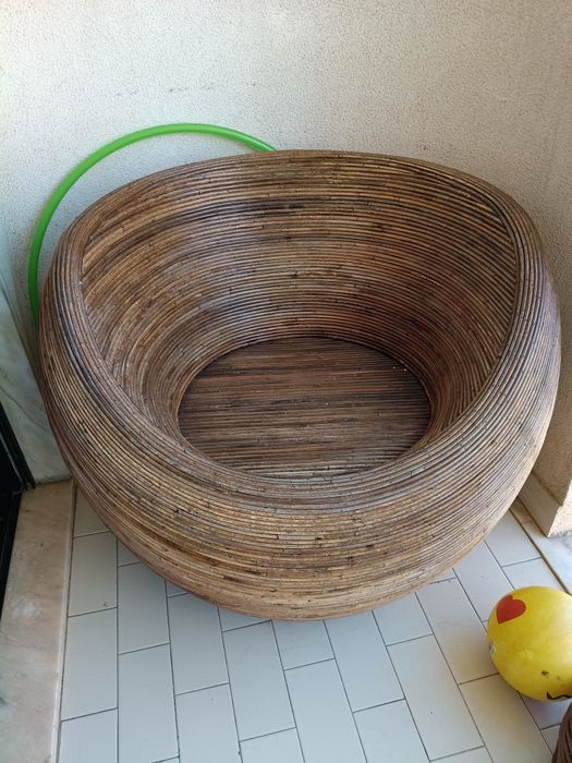 Cadeirão exterior em verga